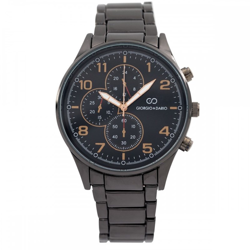 Votre Montre Homme Métal Noir GIORGIO