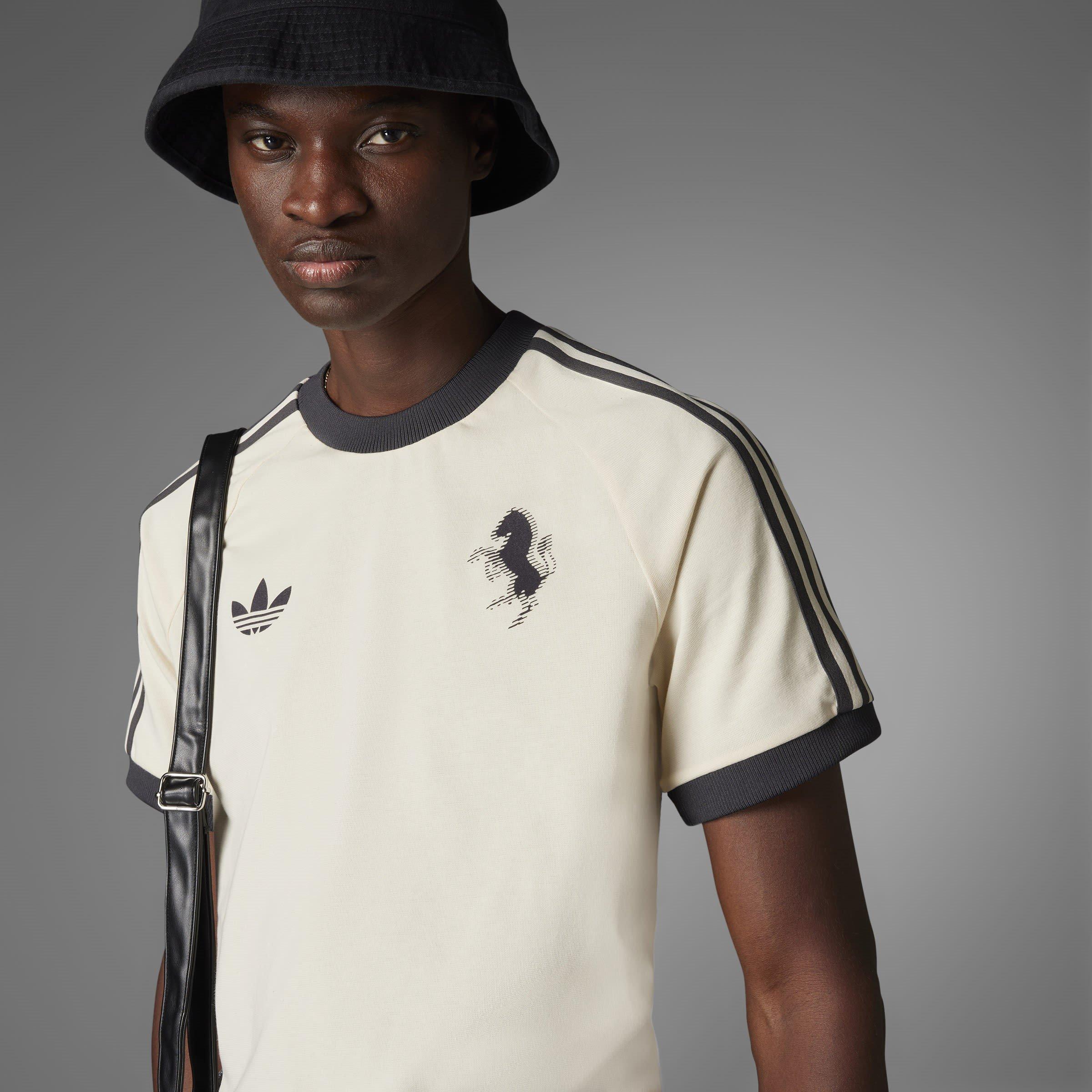 adidas Juventus Originals 3 Stripe T shirt Adults