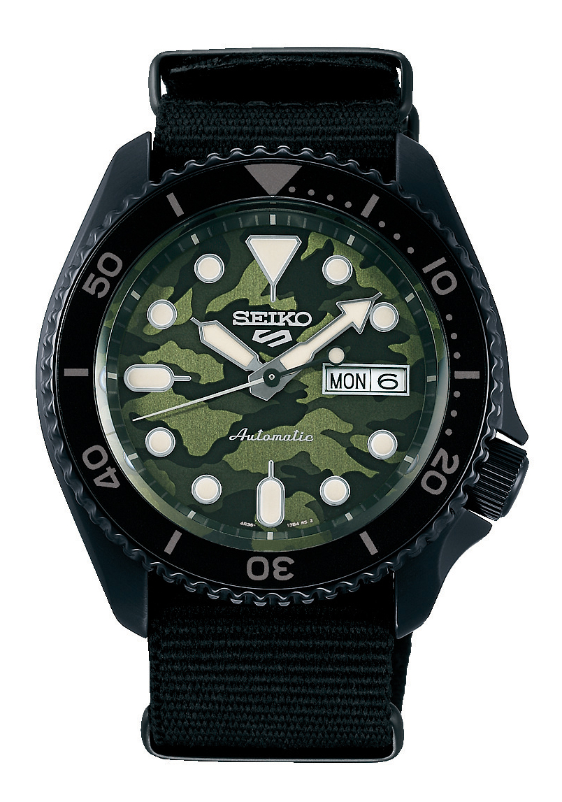 Seiko  5 Sports Camouflage SRPJ37K1