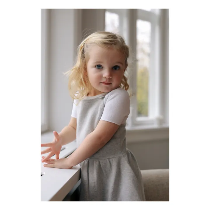 Holmm Robe Coton Cachemire Kaya | Gris