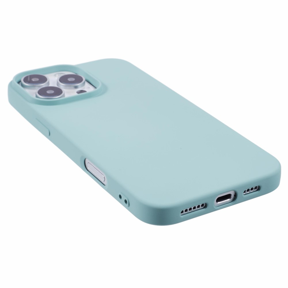 iPhone 16 Pro Gummi Case Schutzhülle - Hellblau (Matt)