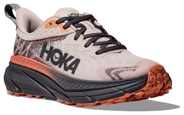 Chaussures Trail Hoka Challenger 7 GTX Rose/Gris Femme