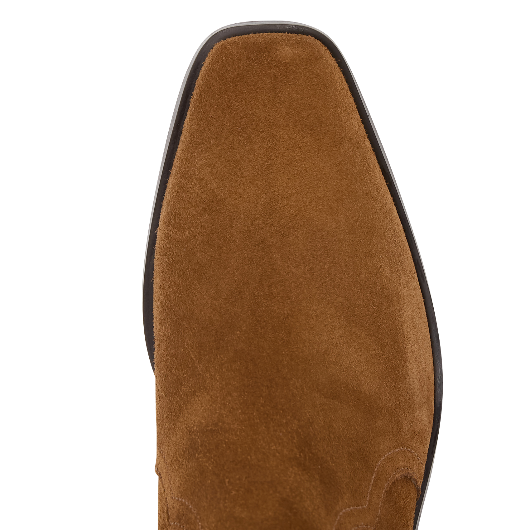 RACHEL - Bottines à talons en cuir velours | Beige