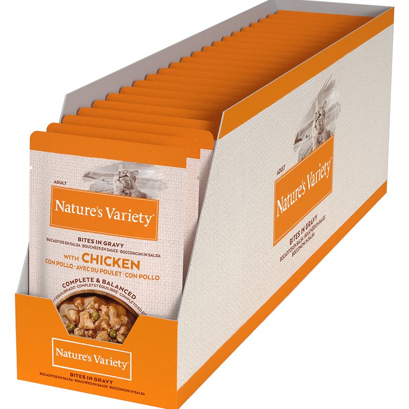 Nature's Variety Bouchées en sauce 22 x 85 g