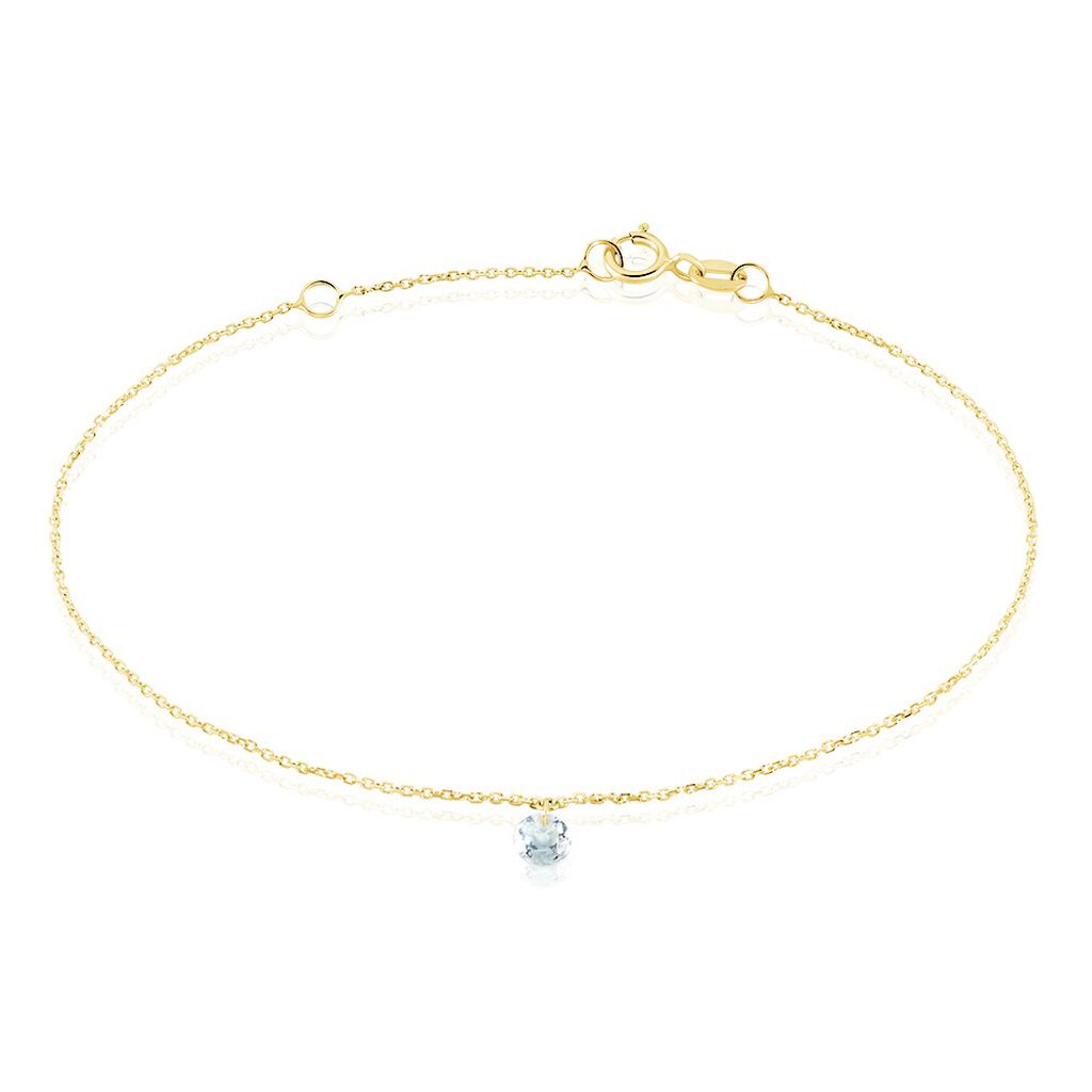 Bracelet Les Audacieuses Or Jaune Topaze
