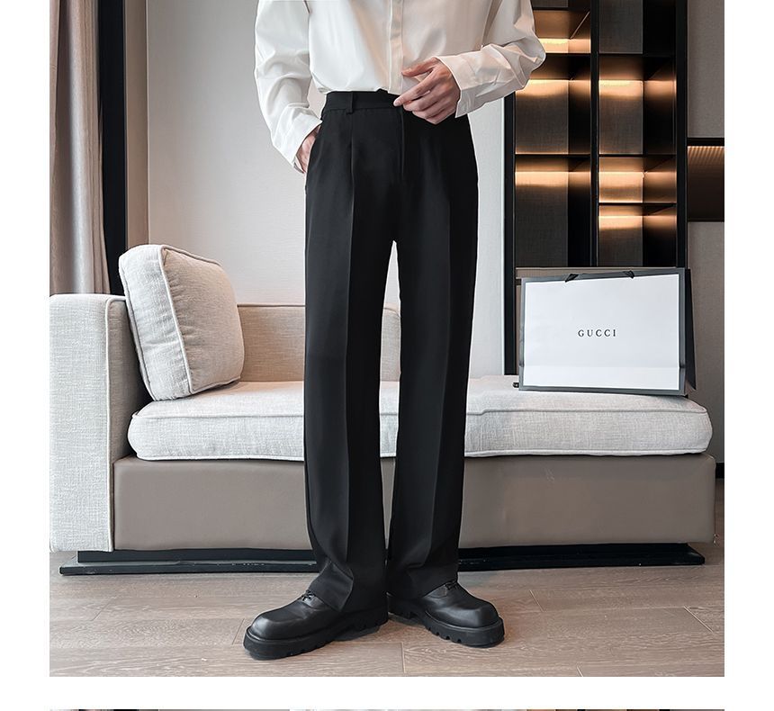 VEAZ - Rechte, effen pantalon