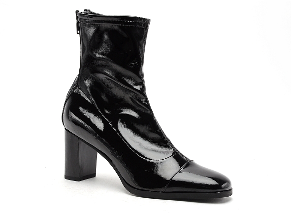 Fugitive boots bottine talons femme tocto noir