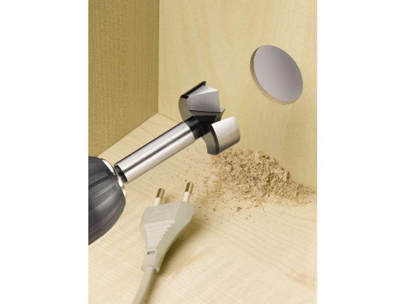 kwb Forstnerbohrer 10 mm Holzbohrer aus C65-Stahl