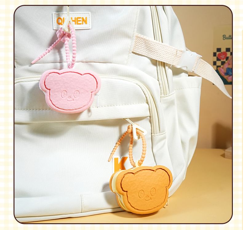 Butterbear - Butterbear Cookie Siliconen Sleutelhanger
