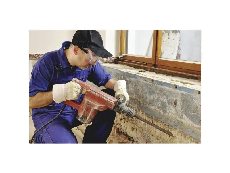 RENNSTEIG 227 40017, Drejehammer med mejselredskab, Universel, BOSCH, Ferm, HITACHI, Makita, RYOBI, Sort, 80 mm, 400 mm