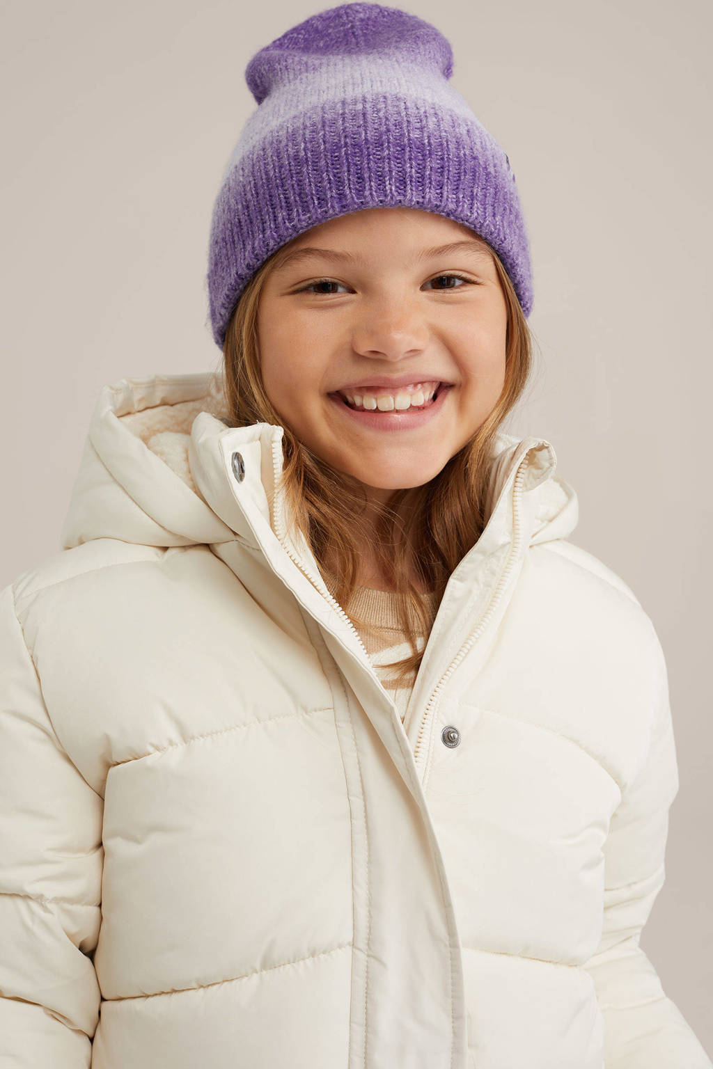 WE Fashion muts paars/lila