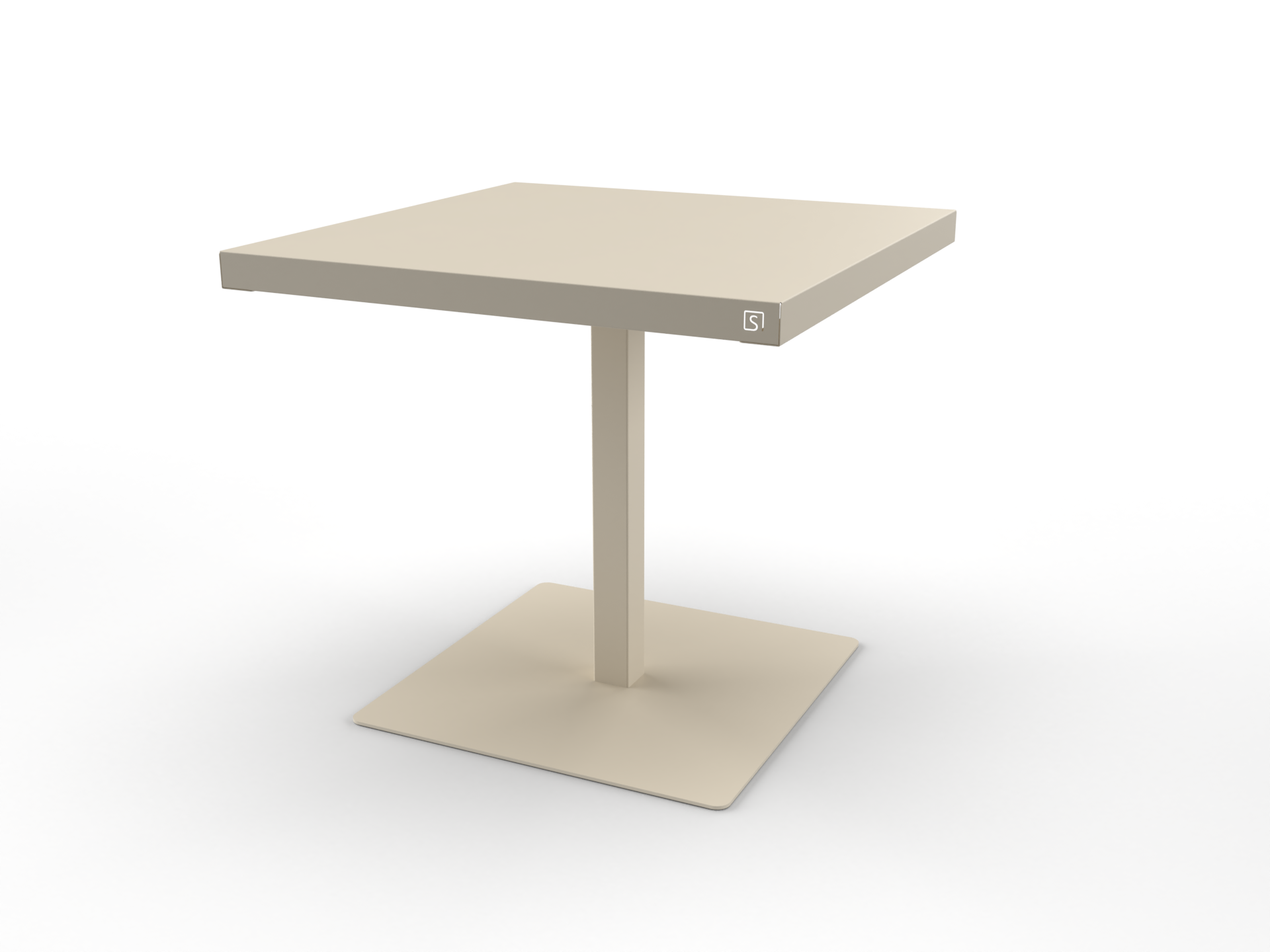 Steellish Bistro Tafel Parelwit