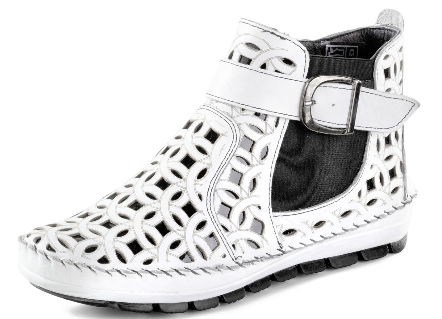 Gemini, sommerliche Damen-Boots, Weite G, mit herausnehmbarem Fussbett