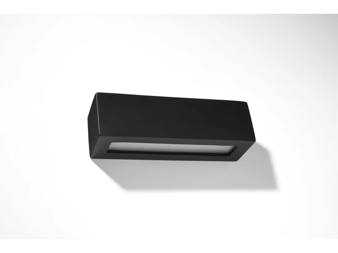 Sollux VEGA Appliques Up & Down Noir E27