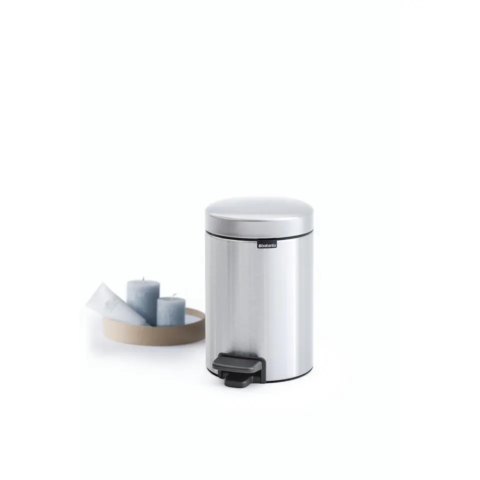 Brabantia Pedaalemmer NewIcon - 3L - Matt Steel