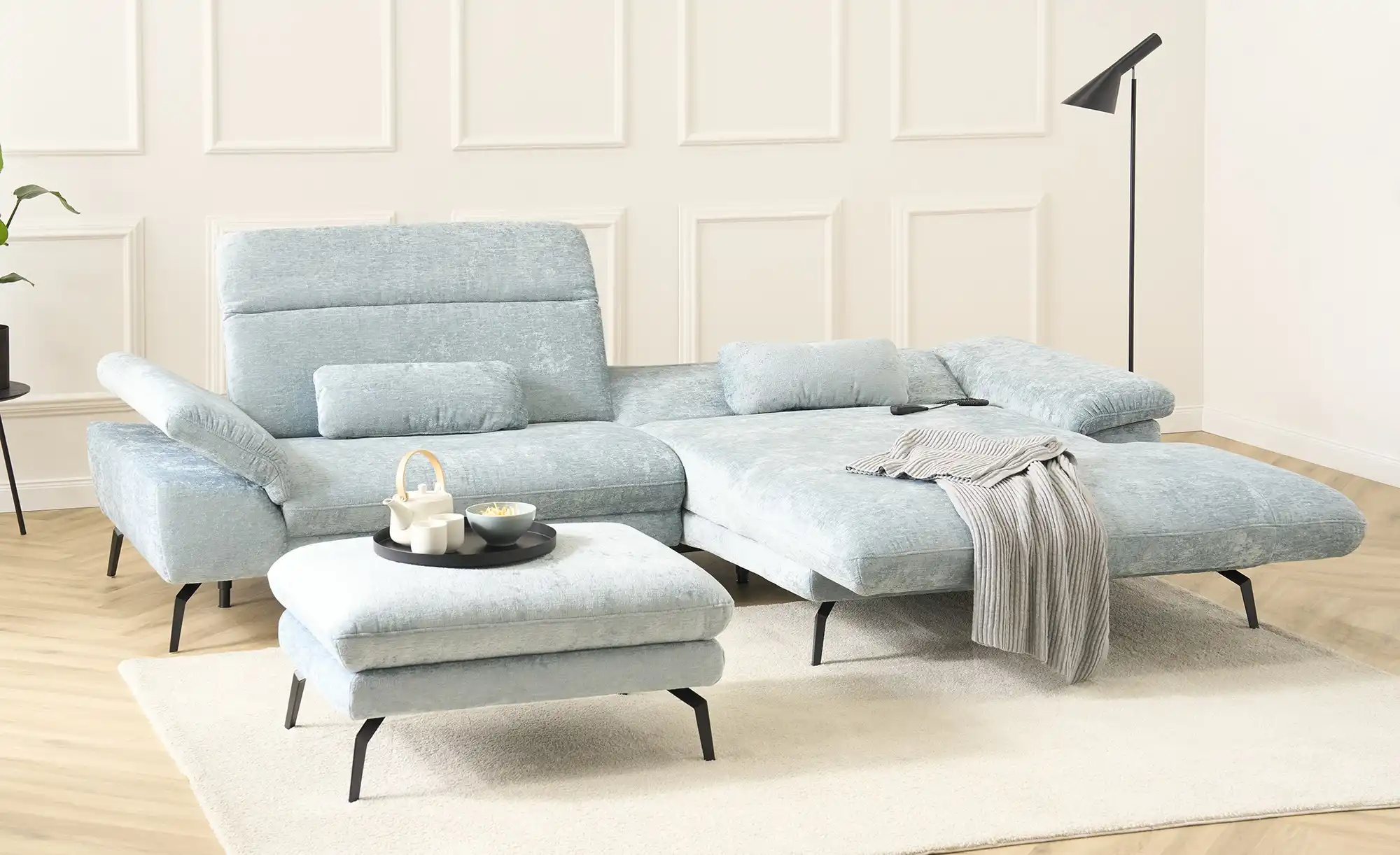 Ecksofa mit Funktion