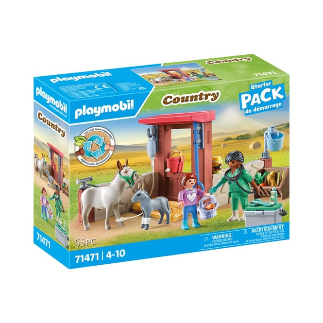 Playmobil® 71471 - Starter Pack Tierarzteinsatz bei den Eseln - Playmobil® Country