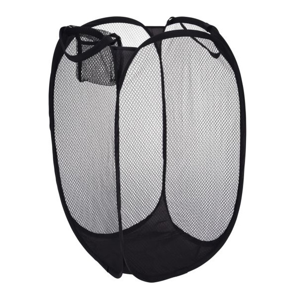 Sac à linge pliable en filet 7L