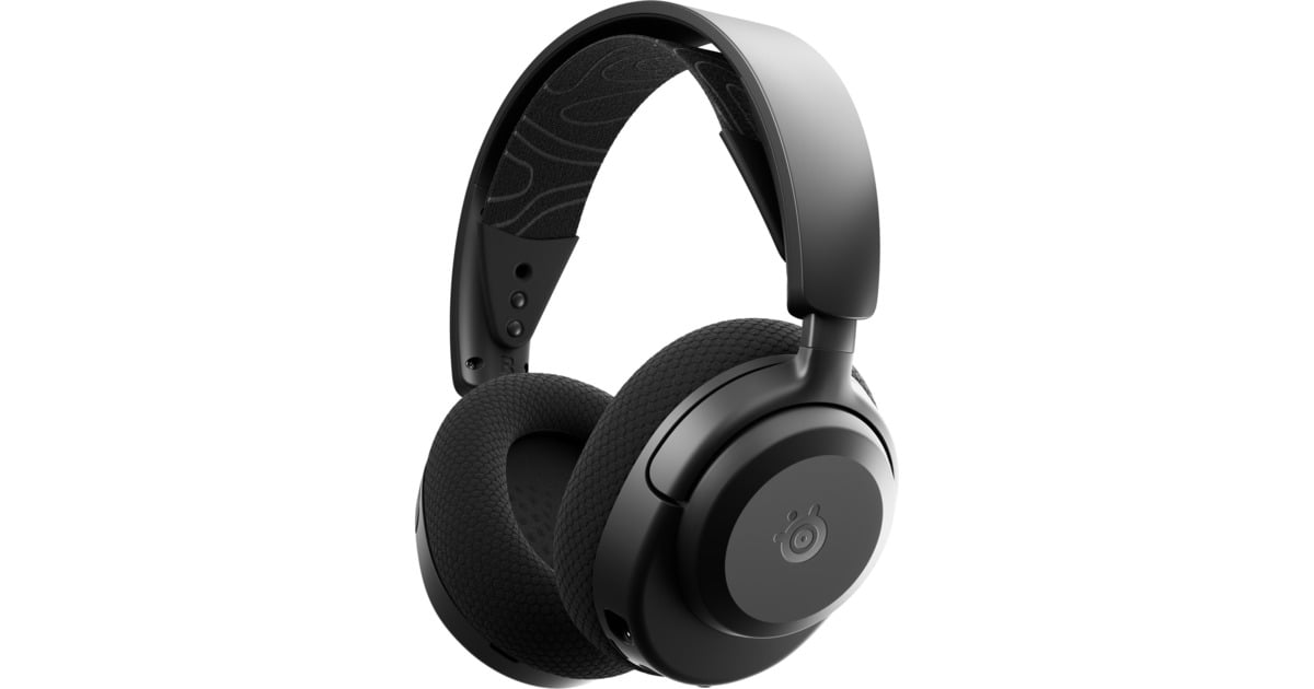 SteelSeriesArctis Nova 3P Wireless over-ear gaming headset  (Zwart, 2.4 GHz / Bluetooth 5.3, Pc, PlayStation 5, PlayStation 4, Switch)