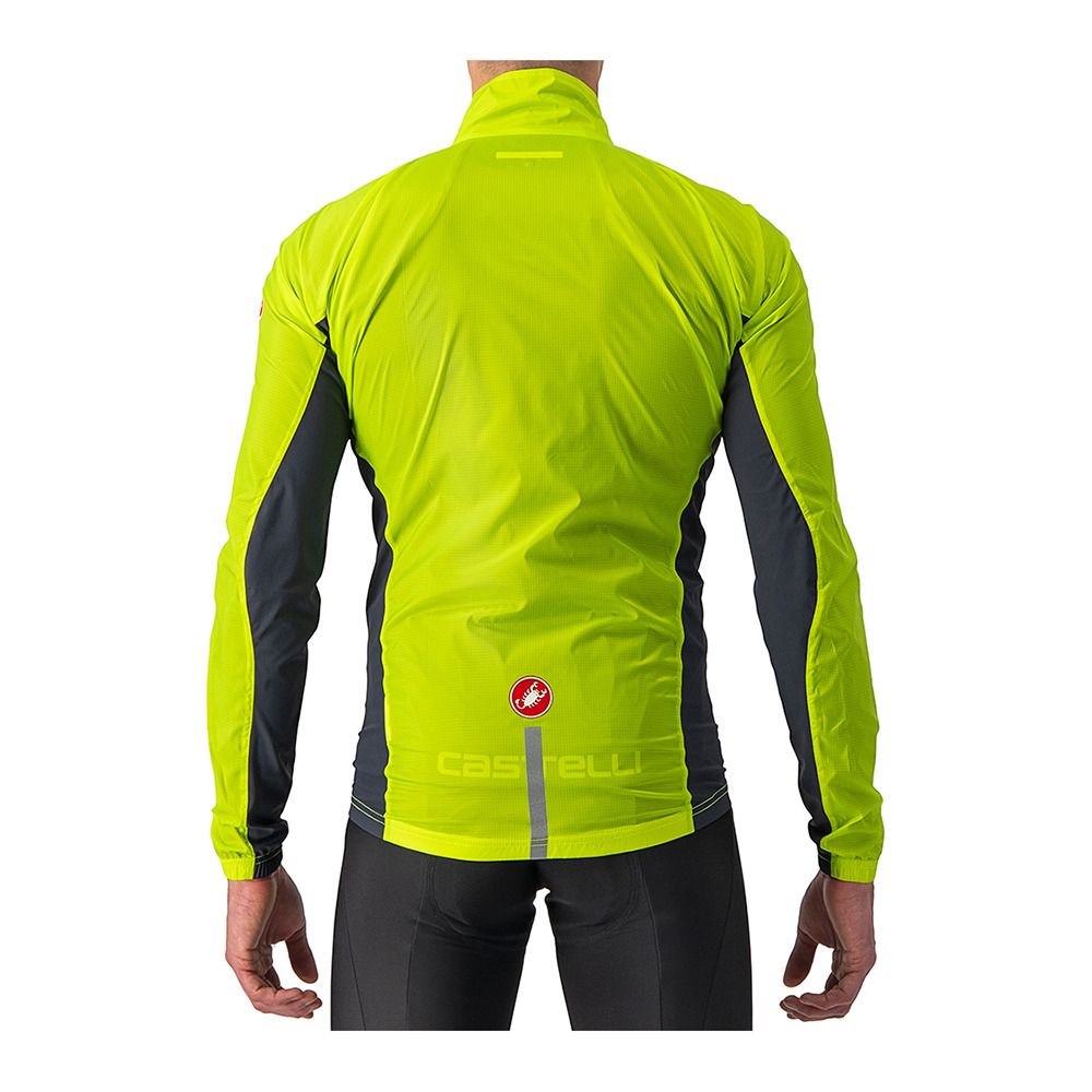 Castelli SQUADRA STRETCH - Veste Homme electric lime/dark gray