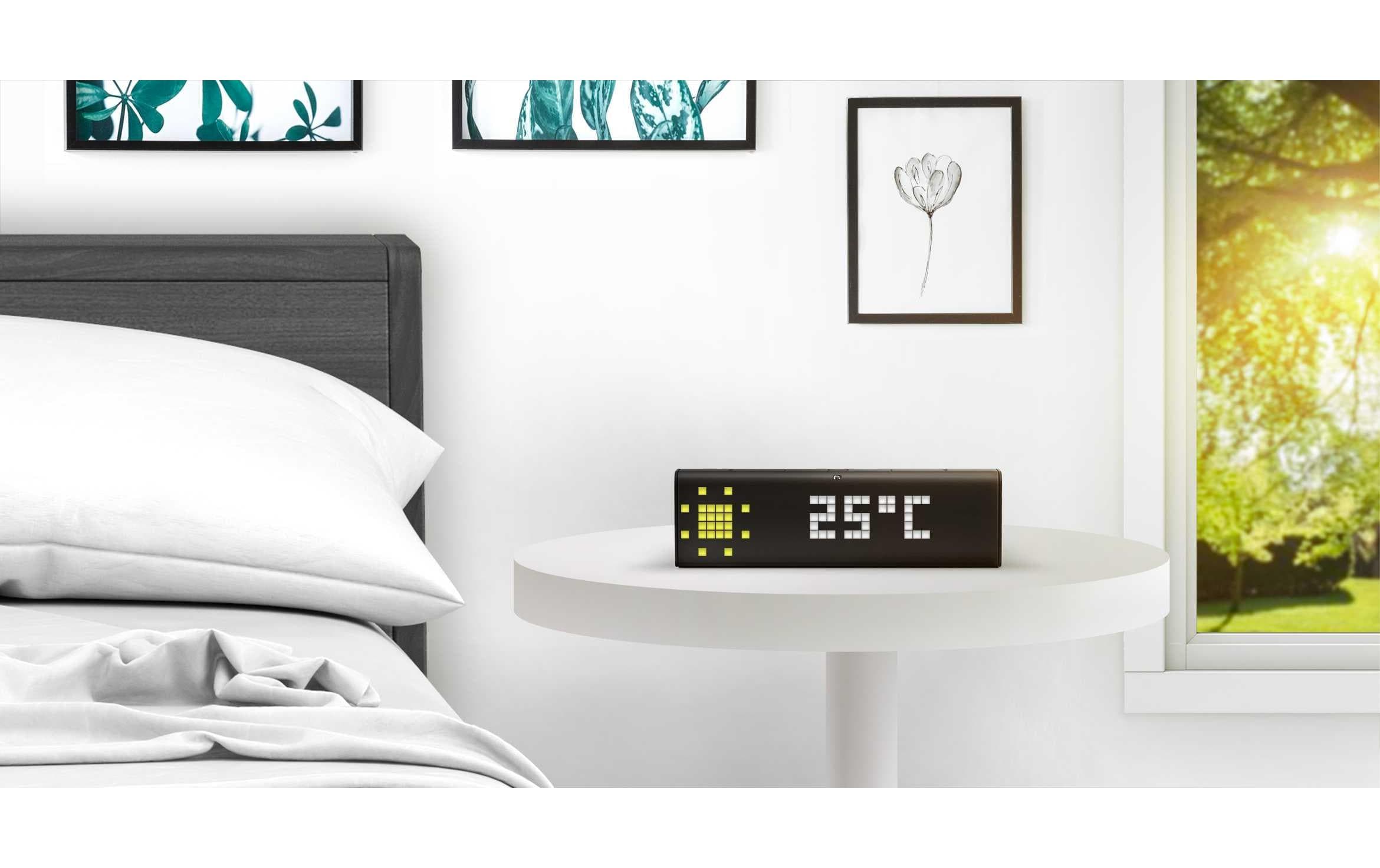 Smart-Display LaMetric Time<br>LaMetric TIME Tischuhr für Smart Home