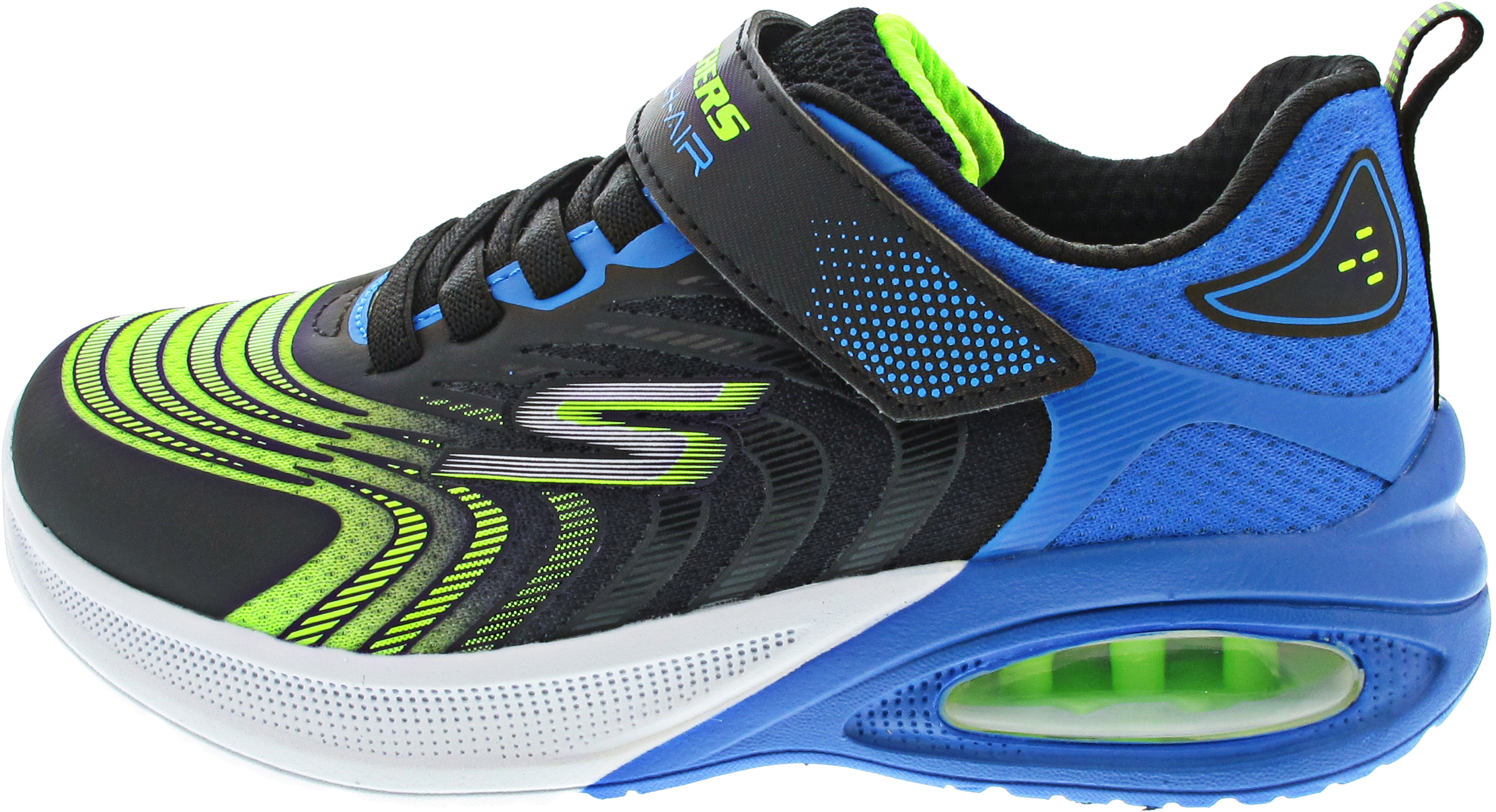 Skechers Microspec Max Advance Vor Sneaker schwarz