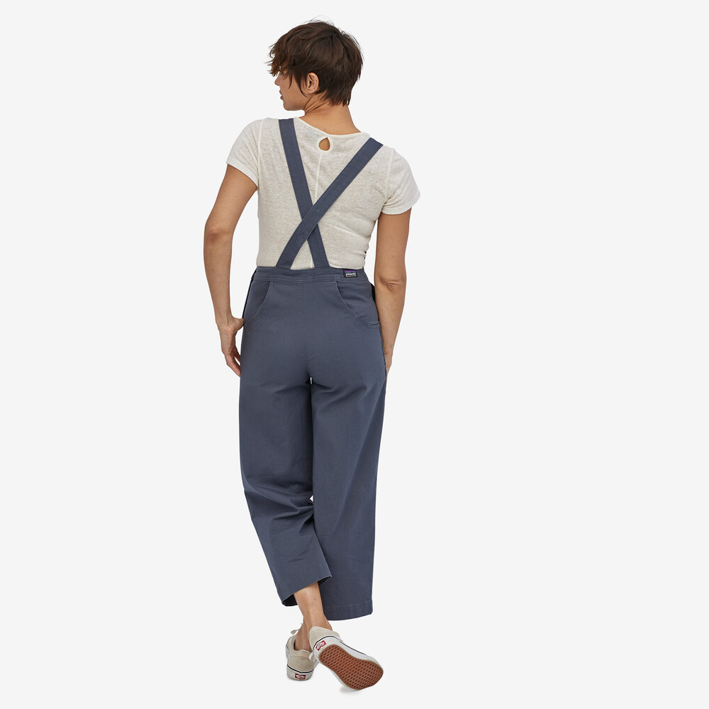 Damen-Overall mit Stehkragen und kurzem Bein