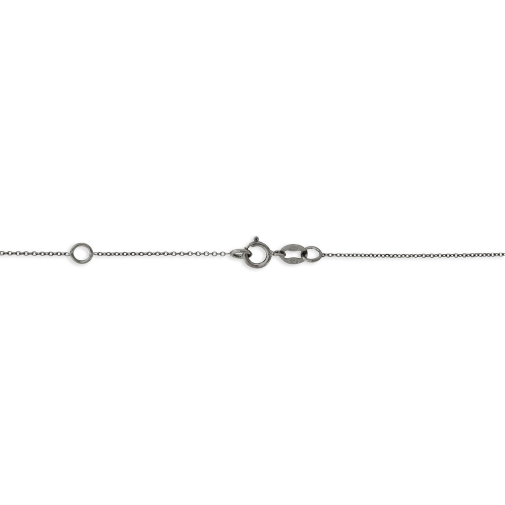 Collier Teani Or Blanc Diamant