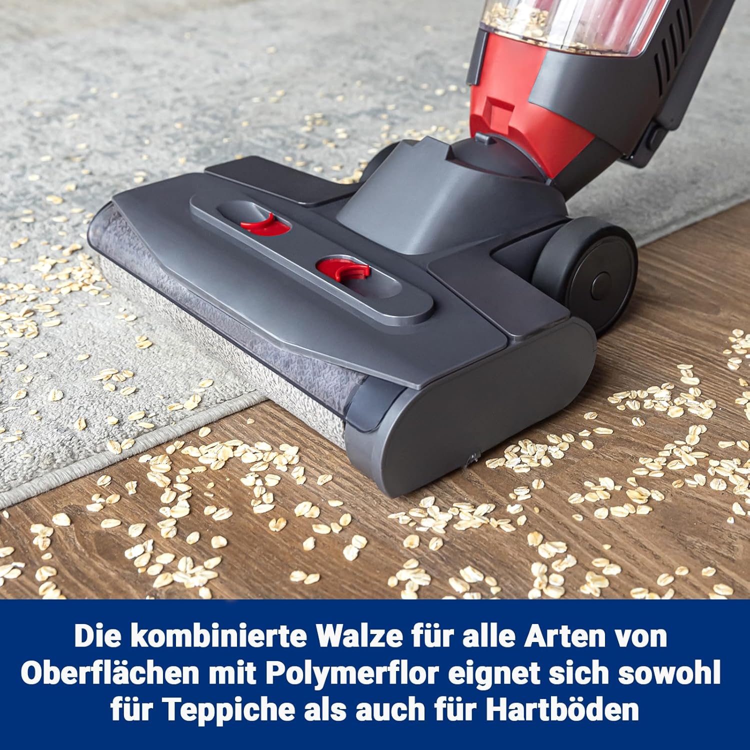 Atvel F16 Ultimate Smart kabelloser, Leichter Nass-Trocken-Staubsauger mit Dual-Tank Design und Mopp für Teppiche, Fliesen und Holzböden, LED-Anzeige, HEPA-12-Filter, Leistungsstark