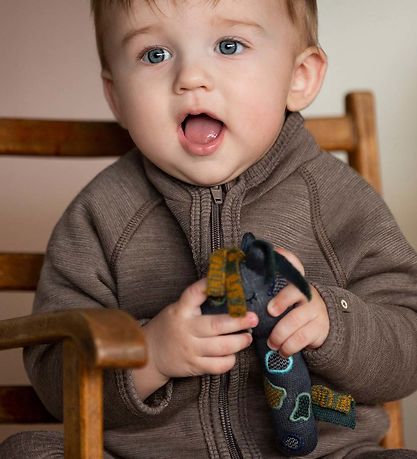 Smallstuff Cardigan - Wolle - Nature