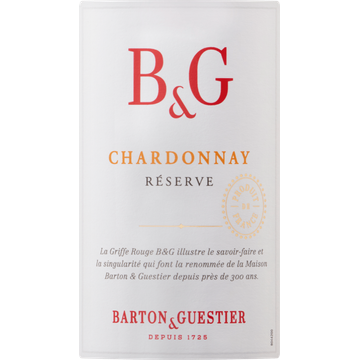 Barton & Guestier - Chardonnay - 375ML
