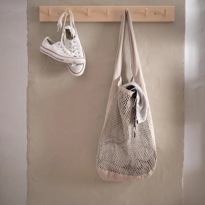 The Organic Company - Net Schultertasche, stone