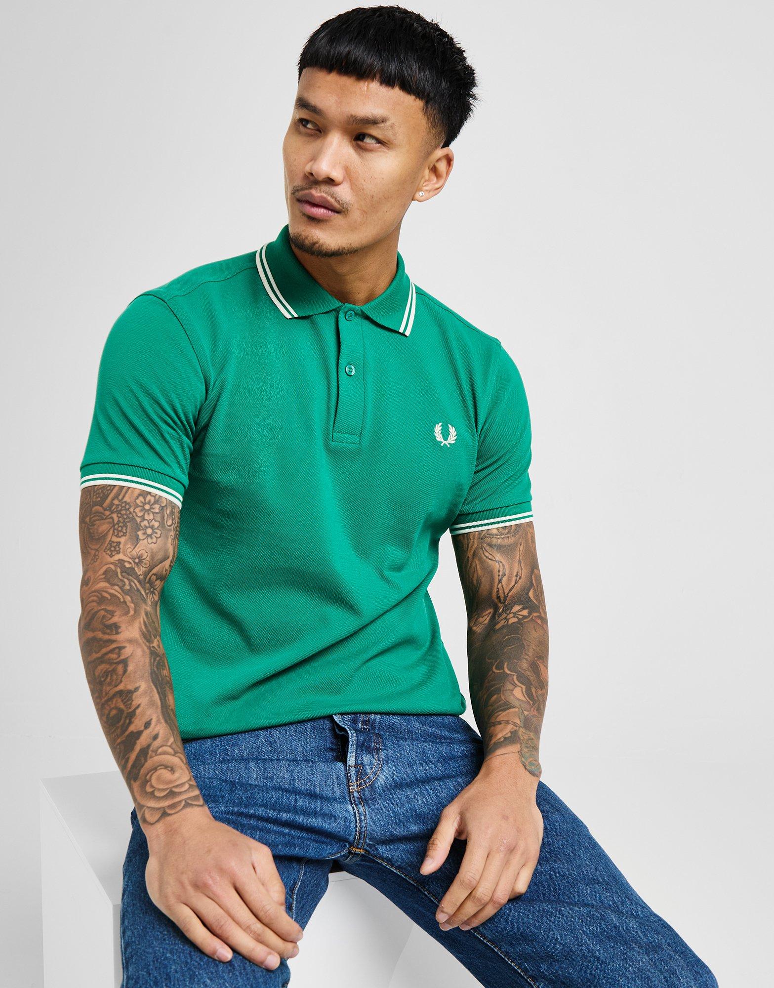 Fred Perry Polo Double Liseré Homme