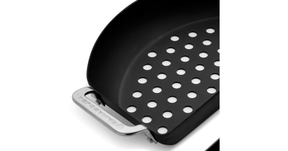 Kamado JoeKarbon Steel Half Moon Pan set bak-/braadpan