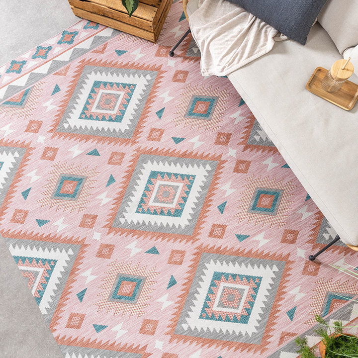 Bohemian buitenkleed - Vedra Aztec Roze