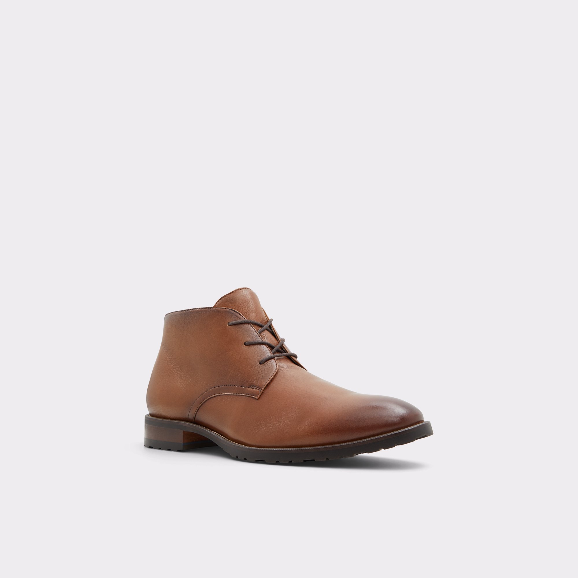 Dwohaloth Cognac Men Dress boots