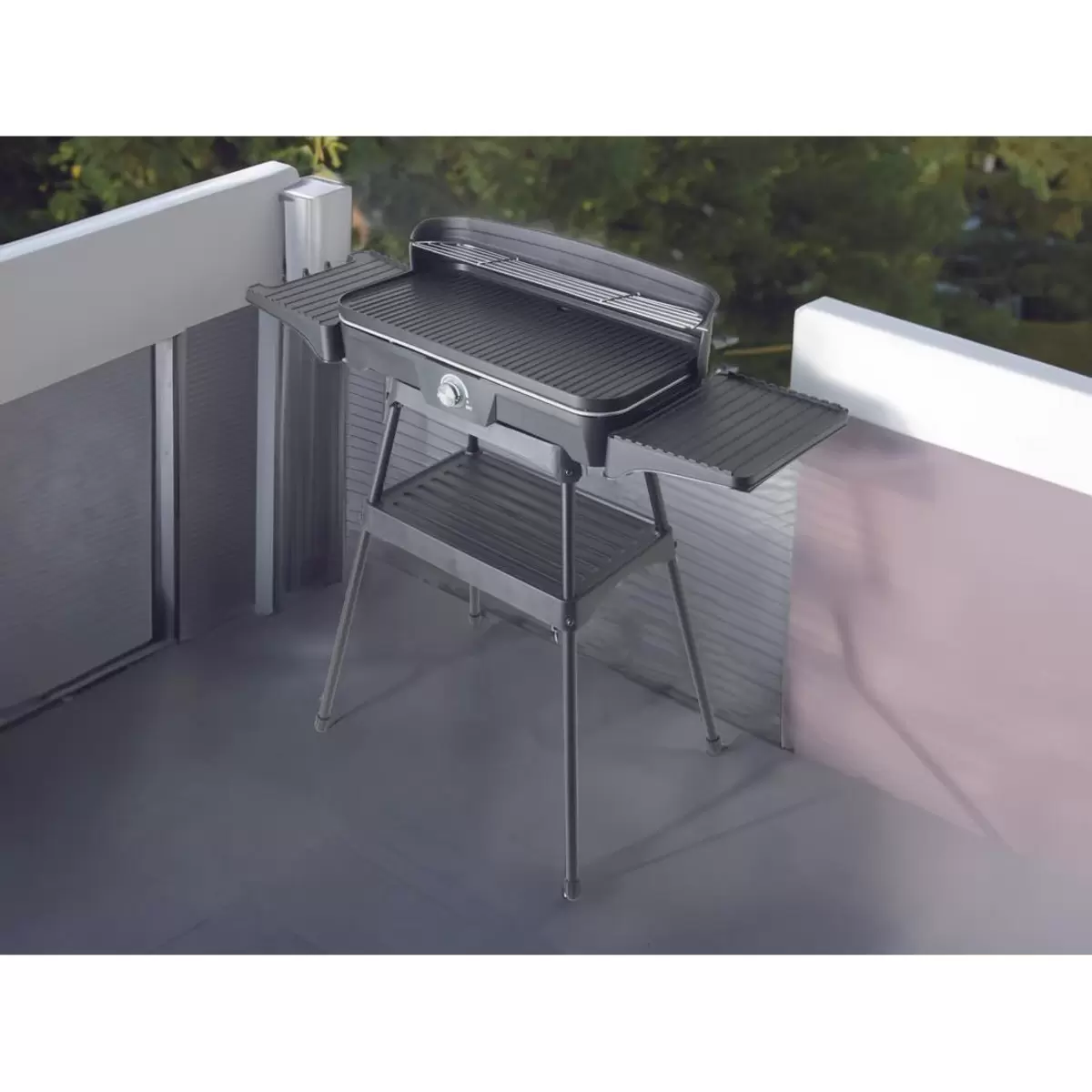 Elektrogrill Square Schwarz
