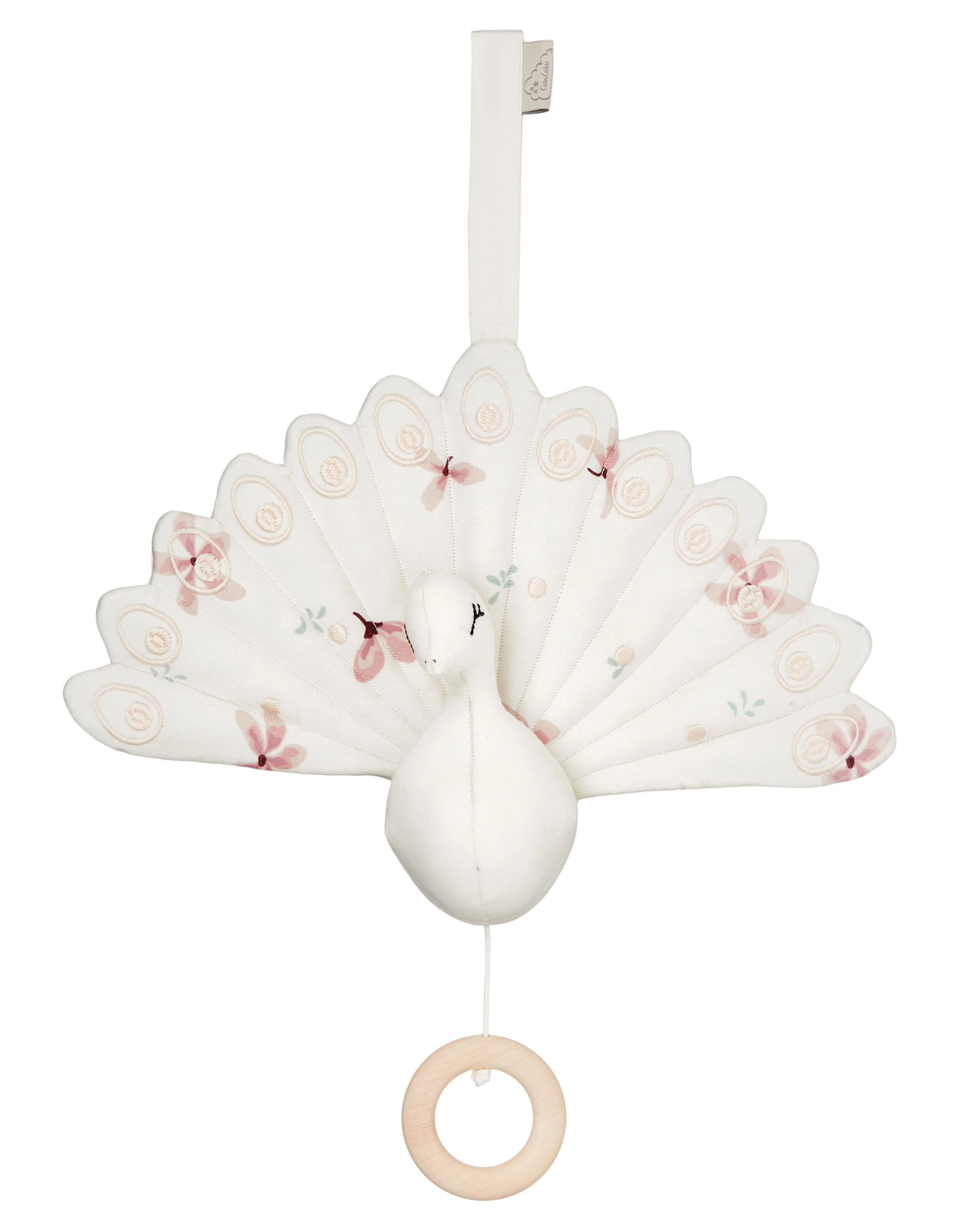 Spieluhr PFAU - WINDFLOWER in powder