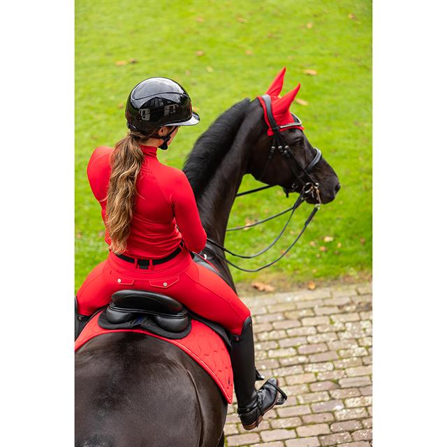 Paardrijlegging BR Jolie Full Grip Rood