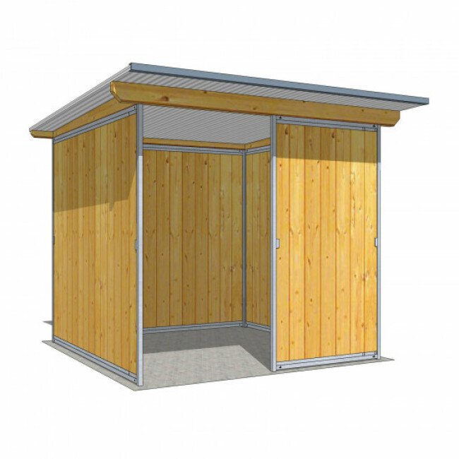 Abri de jardin en bois multi-usages