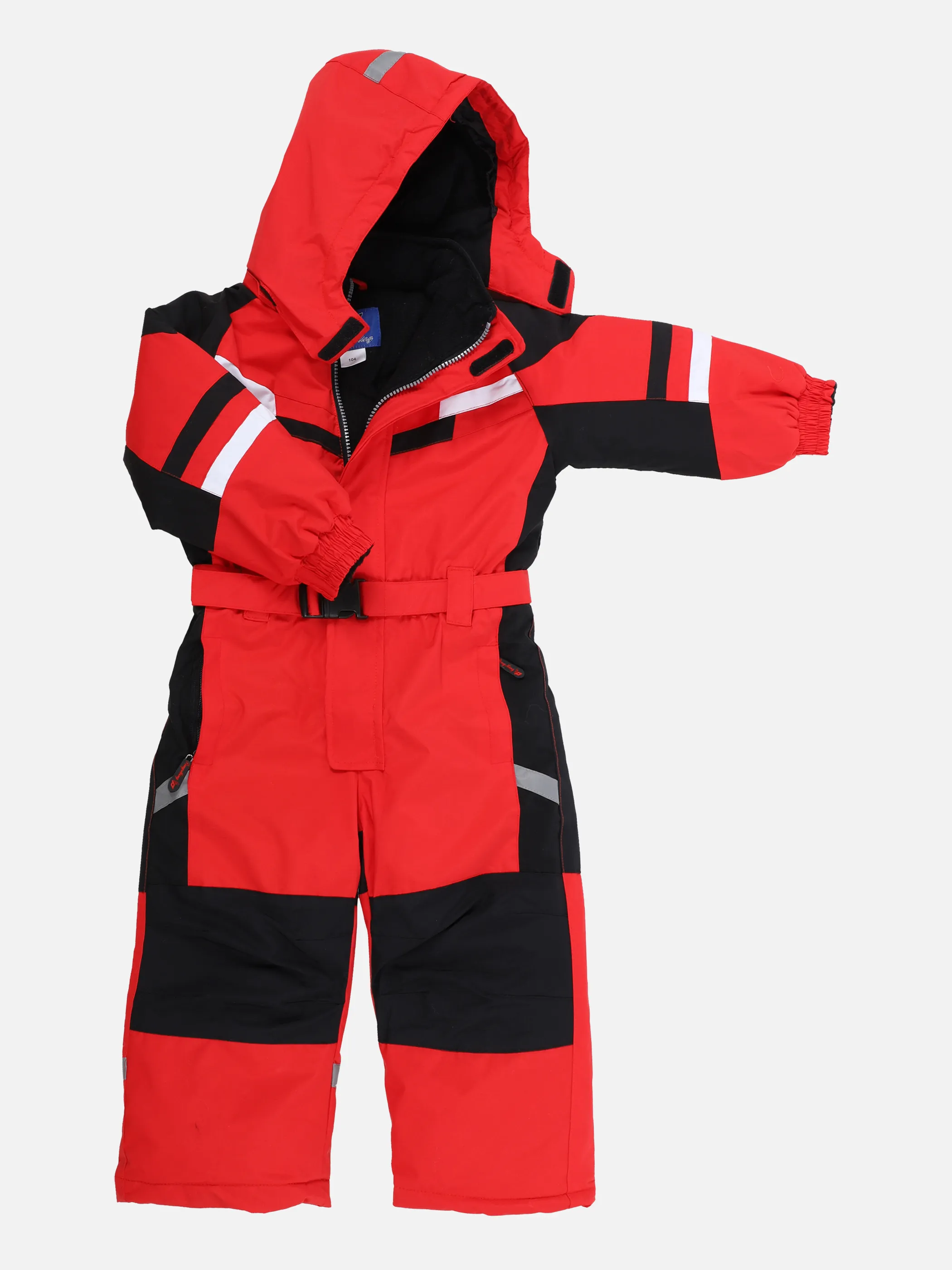 Kinder Skioverall mit Kapuze