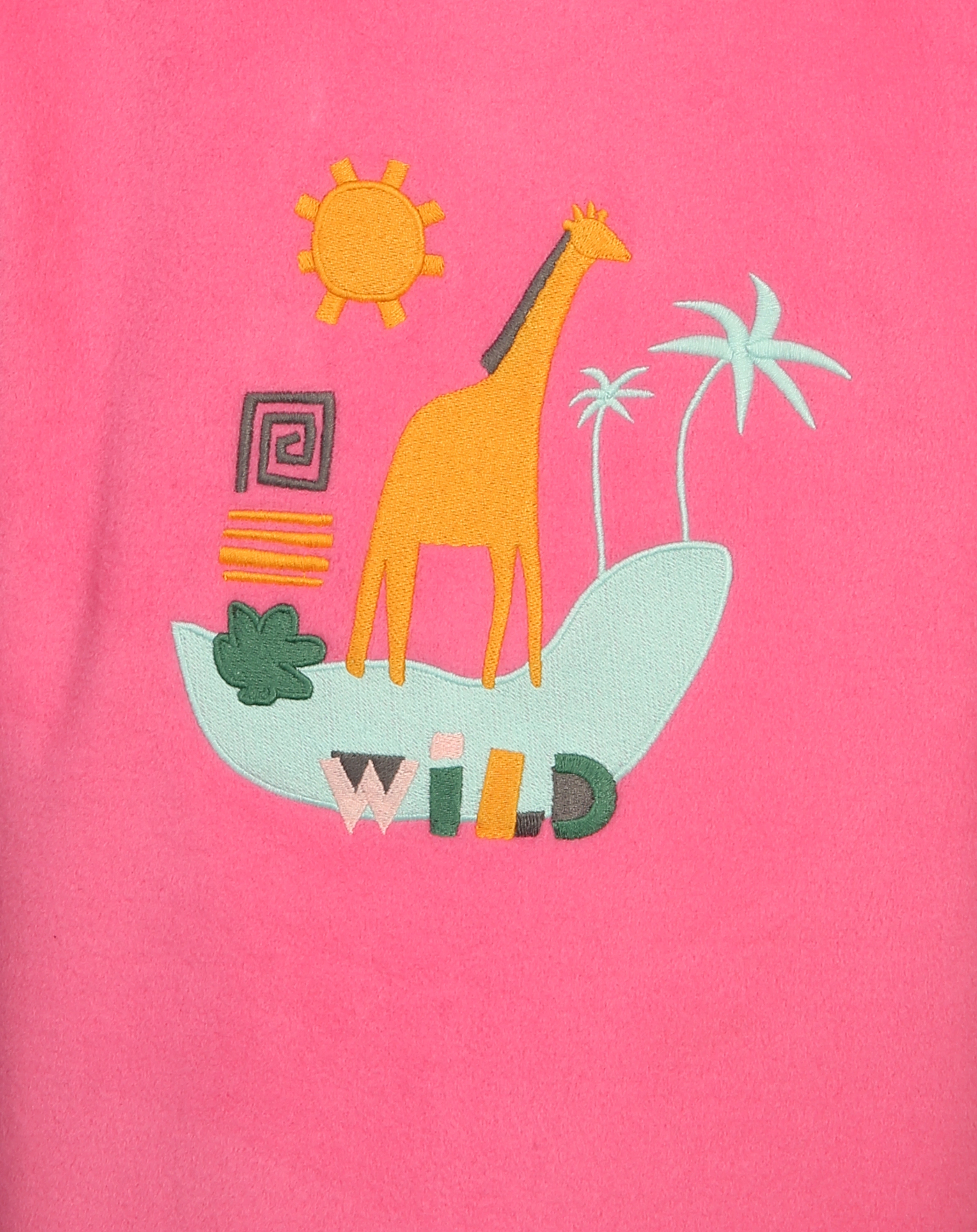 Fleecejacke WILD in pink