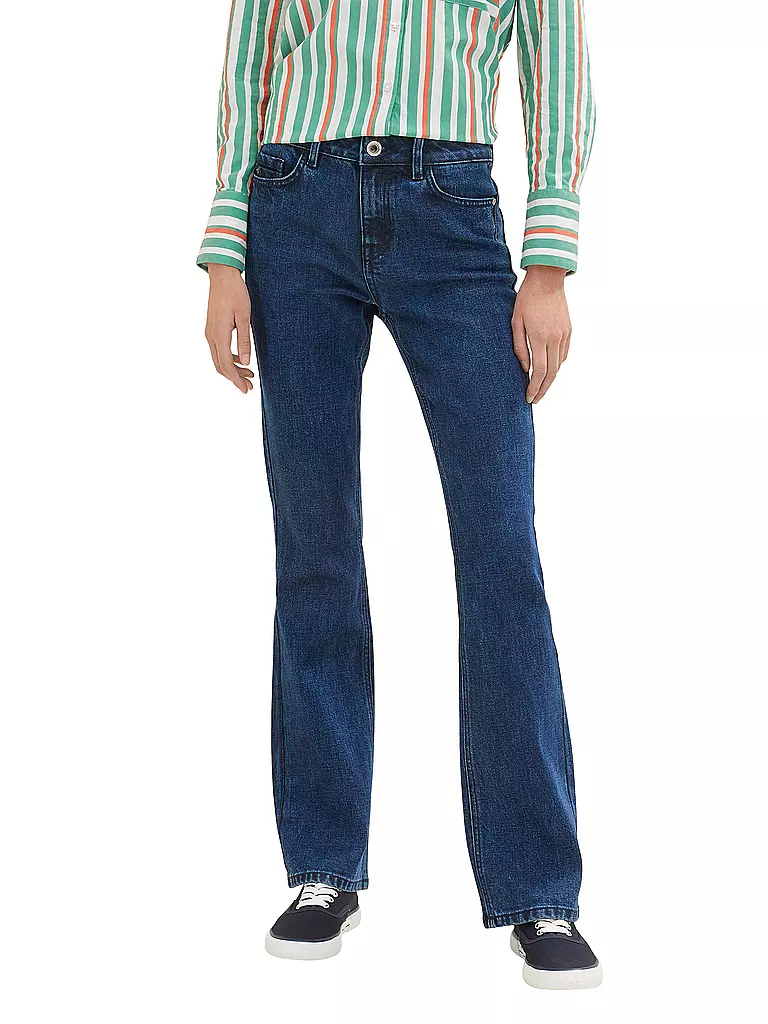 TOM TAILOR Jeans Flared Fit KATE blau