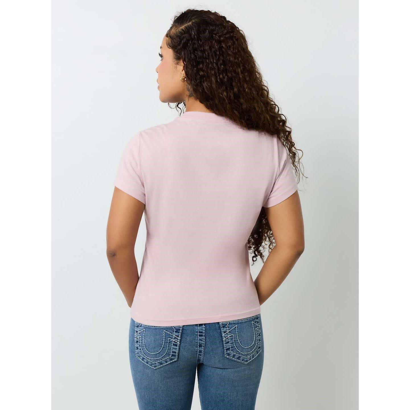 True Religion TR Logo Short Sleeve T Shirt Womens