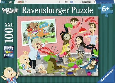 Ravensburger Super Charlie Puslespill 100 Brikker