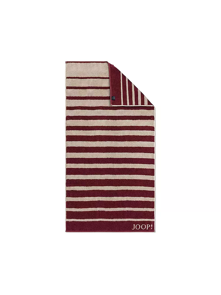 JOOP Duschtuch SELECT SHADE 80x150cm Rouge dunkelrot