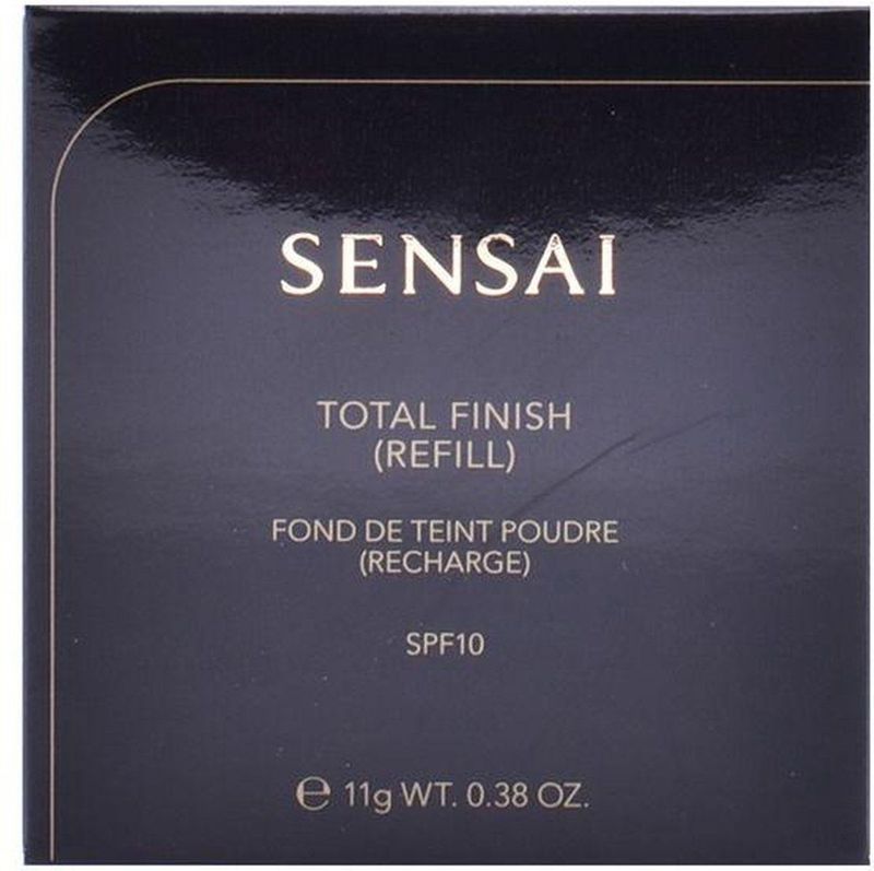 Sensai - Total Finish Poeder Foundation Navulling - Tint TF 102 Soft Ivory - SPF 10 - 11 g