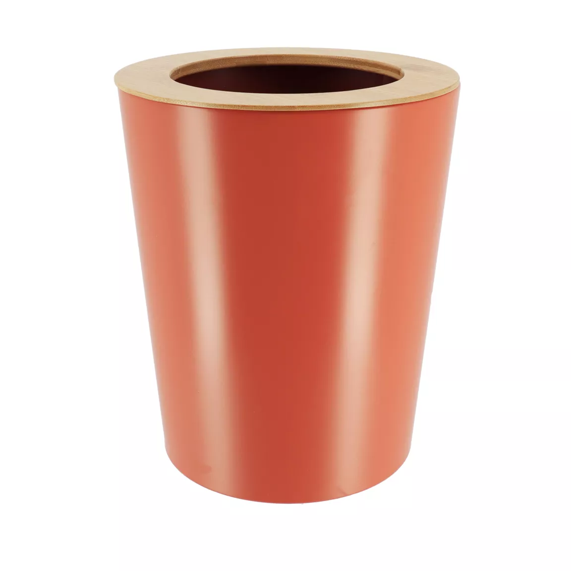 Poubelle salle de bain 5L Purebamboo Terracotta
