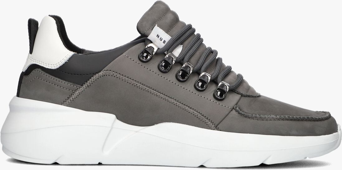 NUBIKK grijze nubikk lage sneakers roque roman heren