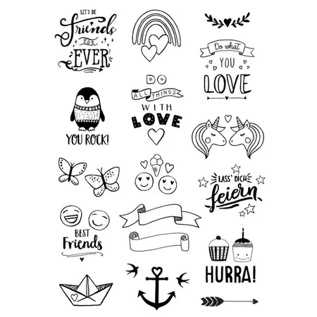 Coppenrath Verlag Steine bemalen - Set Love & Friends (100% s.g.)